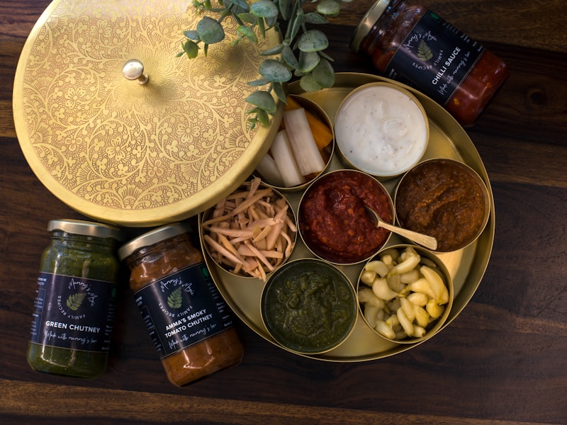Sri Lankan chutneys and sambols